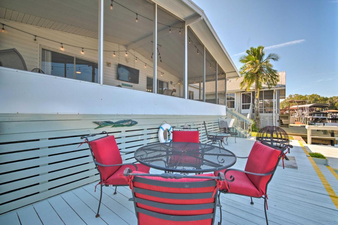 Retreat On The River With Boat Dock, Porch, And Grill! Homosassa Exterior photo